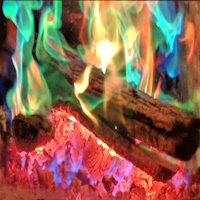Mystical Fire Pulsating Flame Color Changer